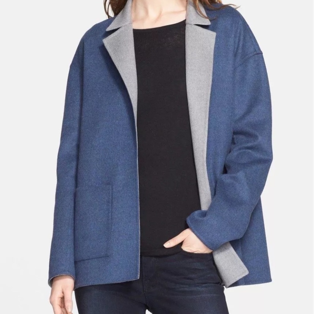 Nordstrom Caroline Issa wool jacket coat S